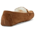 thumbnail image 6 of Cole Haan Women's Evelyn Bow Driver Loafer, Golden Toffee Suede/Faux Fur, 9, 6 of 7