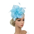 thumbnail image 1 of Chapeau de Fête pour Femmes, Bandeau de Thé, Clip à Cheveux pour Mariage Derby Cocktail, 1 of 5