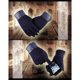 thumbnail image 2 of Guantes de ciclismo Minnieouse para exteriores manoplas térmicas con pantalla táctil Azul, 2 of 6