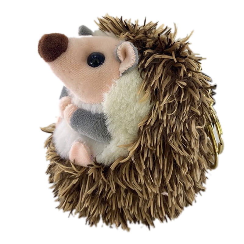 Cute Hedgehog Plush Keychain Anime Bag Pendant Plush Bag Key Ring Christmas Gift 