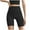 Black, variant on Besolor Scrunch Yoga Shorts for Women Seamless High Waisted Stretchy Workout Running Biker Booty Shorts