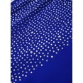 thumbnail image 6 of Yeahdor Womens V Neck Backless Rhinestone Dance Dress Figure Skating Skirted Leotard Gymnastics Ballerina Costume Royal_Blue M, 6 of 7