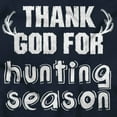 thumbnail image 2 of Thank God For Hunting Season Sport Unisex Plus Size Sweatshirt Brisco Brands 5X, 2 of 6