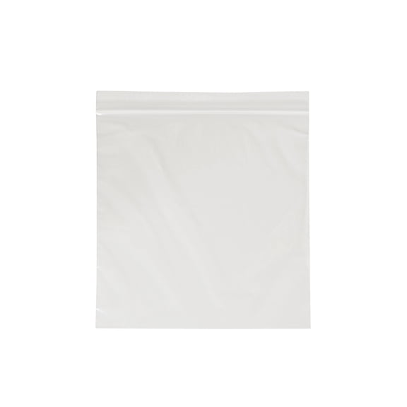 SSWBasics Resealable All Clear Plastic Bags - 8"W x 8"H - Case of 100- Small Plastic Baggies - Clear Resealable Small Ziplock Bags for Jewelry - Durable Plastic Bags for Jewelry Storage and Retail Use