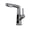 Dark Grey, variant on Temperature Digital Display Bathroom Faucet Intelligent Faucet Brass Basin Taps Cold Hot Water Pull Out Lifting For Bath Sink -Modern Design