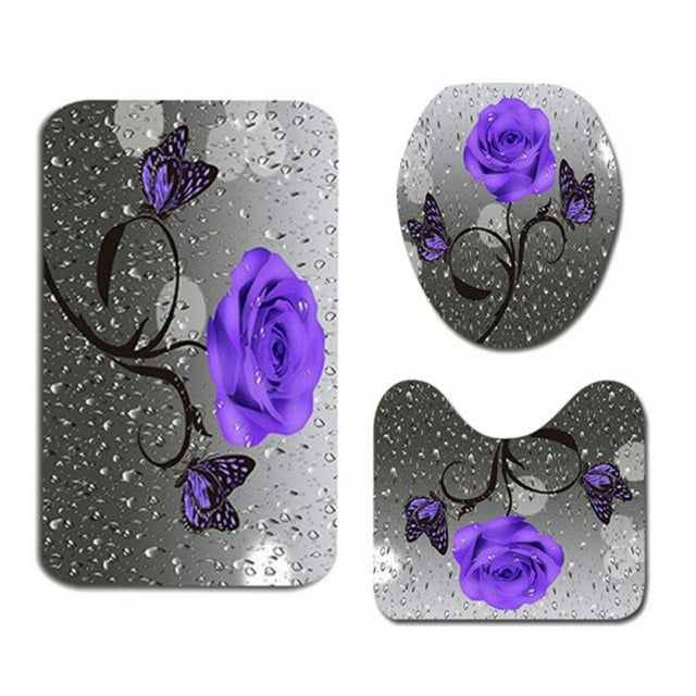 3pcs / Set Rideau d'Impression de Noël Garder le Soleil et Protéger la Vie Privée usd dans la Salle de Bain et le Salon