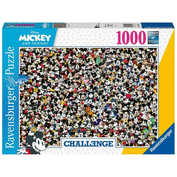 Disney, Puzzle - Mickey Mouse Challenge - 1000 pieces