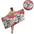 thumbnail image 1 of Toalla de playa de microfibra de secado rápido con bolsa de transporte, toalla súper absorbente, toalla sin arena, para niños, adolescentes, adultos, viajes, gimnasio, campamentos, piscina,, 1 of 8