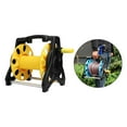 thumbnail image 1 of Rewind Garden Hose Reel Cart Storage Rack Pipe Organiser Bracket Garden Tool Bright Yellow, 1 of 8