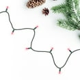 thumbnail image 2 of Set of 50 Pink Perm-O-Snap Mini Christmas Lights - Green Wire, 2 of 7