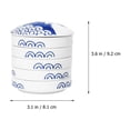 thumbnail image 4 of Graceful Convenient Portable Multi-purpose Paint Tray Palettes for Home Students (Blue), 4 of 5