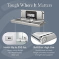 thumbnail image 5 of Foundations Ultra Horizontal Baby Changing Station, EZ Mount Backer Plate Included,Silver (200-EH-04), 5 of 11