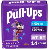 Pull-Ups Boys' Potty Training Pants, 5T-6T (46  lbs), 14 Count