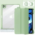 thumbnail image 2 of Case Compatible with IPad Mini6(8.3Inch）, Soft TPU Cover Trifold Stand with Pencil Holder, Auto Wake/Sleep, Green, 2 of 4