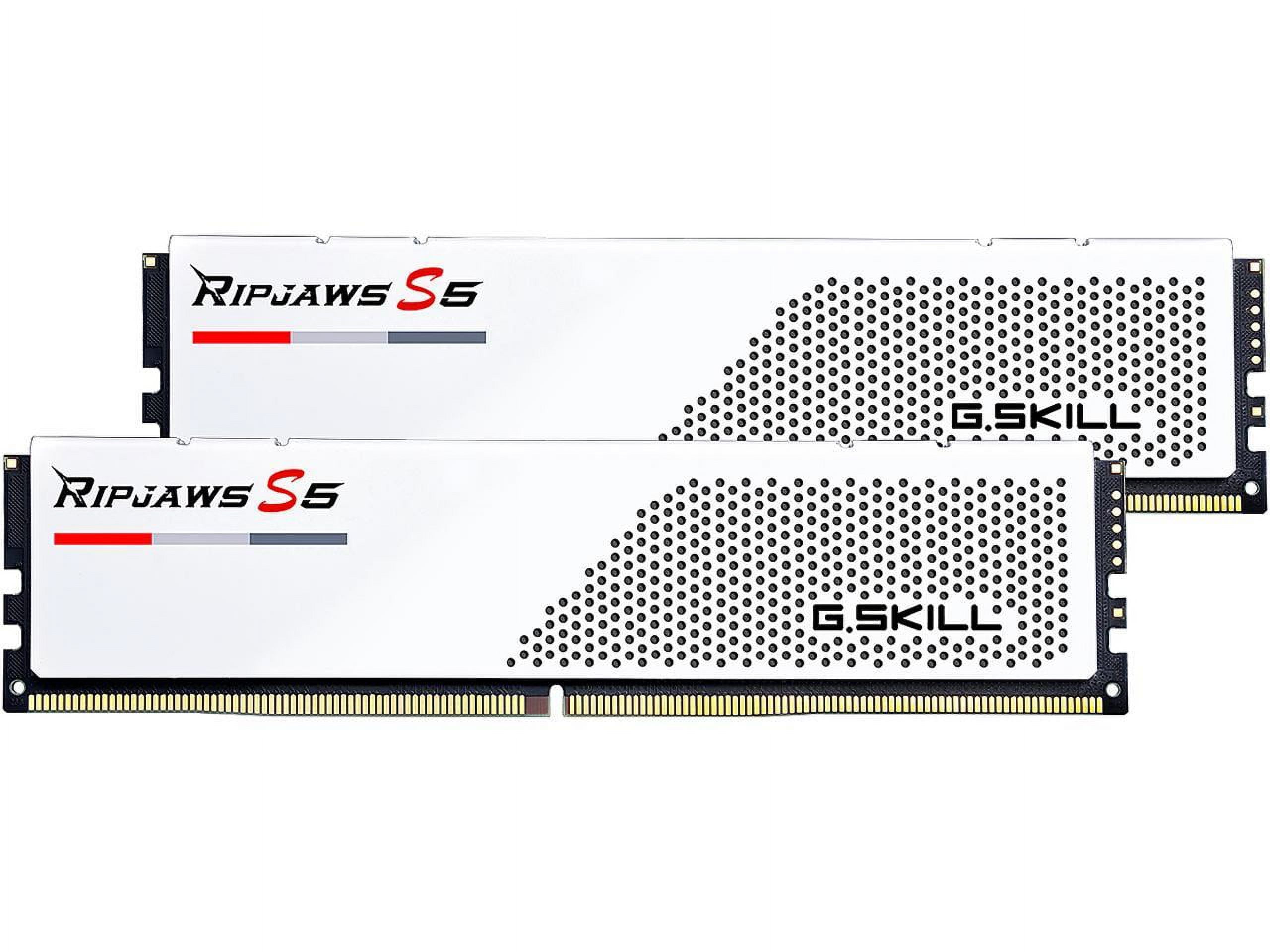 メモリー G.Skill S5 DDR5 6000MHz 32GB(16GB*2) G.SKILL Trident Z5 RGB Series 64GB (2 x 32GB) 288-Pin DDR5