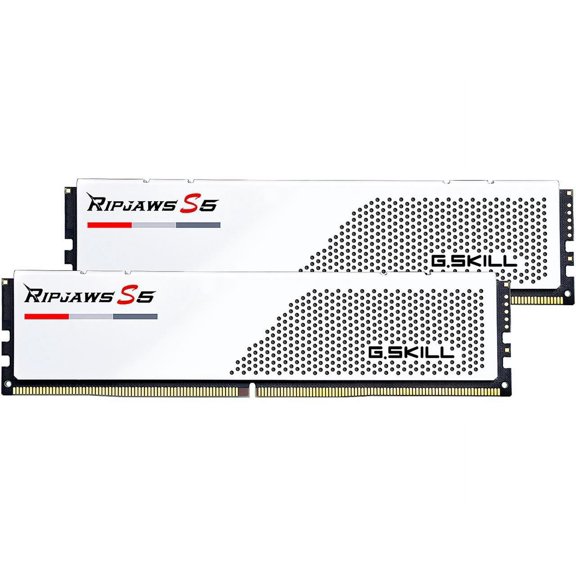 G.SKILL Ripjaws S5 Series 32GB (2 x 16GB) 288-Pin PC RAM DDR5 6000 (PC5 48000) Desktop Memory Model F5-6000J3040F16GX2-RS5W
