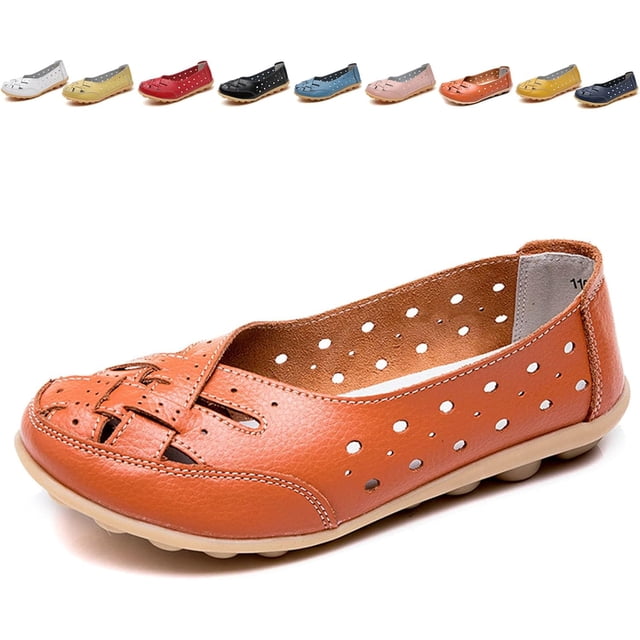 Mocasines ortopédicos Illuminate, mocasines ortopédicos de piel transpirable, zapatos ortopédicos Illuminate
