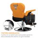 thumbnail image 3 of Sillón Barbero Onof  SB-001  Hidráulico Barbería Silla Estética color Camello, 3 of 5