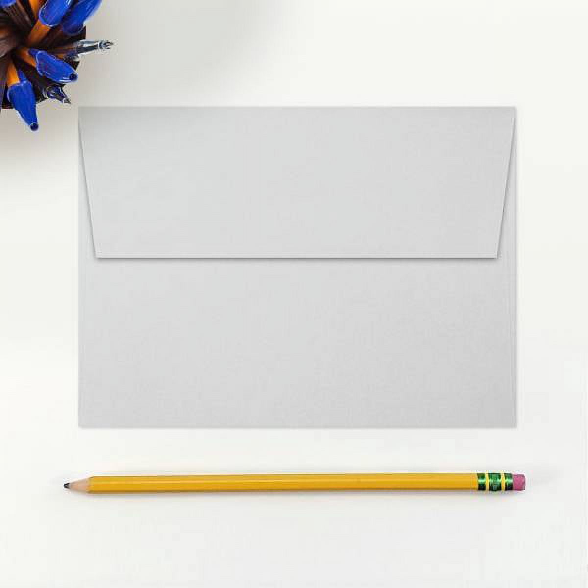 LUXPaper A7 Invitation Envelopes, 5 1/4 x 7 1/4, Gray, 50/Pack
