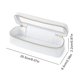 thumbnail image 2 of Bagbag Bag Women PU Maquillaje de maquillaje Almacenamiento Cosmética White, 2 of 4