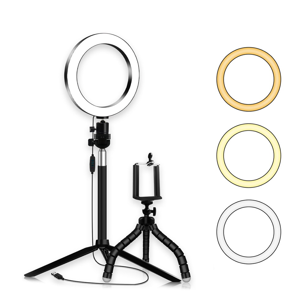 20cm ring light with stand