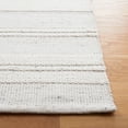 thumbnail image 3 of SAFAVIEH Kilim Adam Striped Polyester Area Rug, Ivory/Light Grey, 6' x 9', 3 of 8