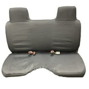 Neoprene for 1999 Toyota Tacoma Front Bench A25 Small Notched Cushion (Dark Gray)