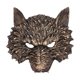 thumbnail image 2 of Máscara Yuarrent Cosplay Halloween Animales Oro, 2 of 6
