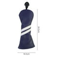 thumbnail image 5 of sunsanly Golf Club Cover Driver Covers Fairway Wood Covers Golf Head Cover Golf Club Protection Headcover for Golf Enthusiasts, 5 of 7