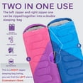 thumbnail image 4 of Sleeping Bag for Adults and Kids - Lightweight Camping Sleeping Bag for Girls, Boys, Youths, Ultralight Backpacking Sleeping Bag for Cold Weather - Compression Sack Included(Right Zipper), 4 of 8