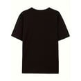 thumbnail image 2 of Spring Summer Women'S Casual Short-sleeved T-shirt, Printed With Blessing Letters, Round Neck Design, 2 of 6