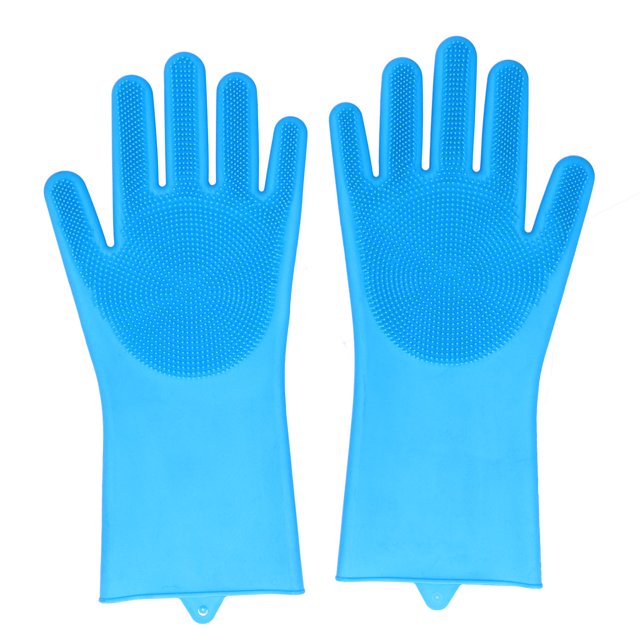 Guantes de baño para mascotas, guantes de baño para mascotas, guantes de depilación de silicona para gatos, guantes para el cuidado de mascotas, mejoran su experiencia