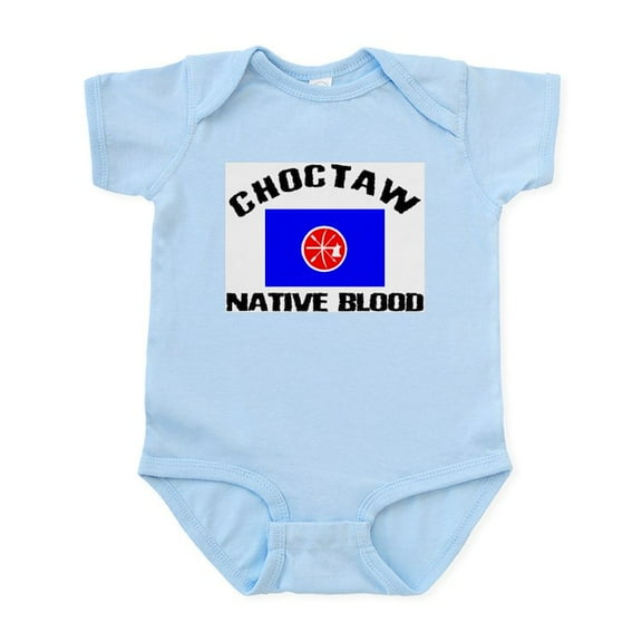 CafePress - Choctaw Native Blood Infant Bodysuit - Baby Light Bodysuit, Size Newborn - 24 Months