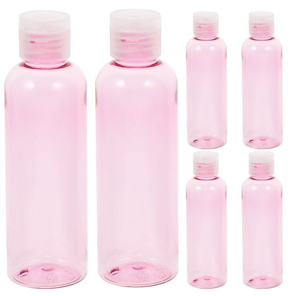 6PCS Travel Dispenser Bottle Travel Lotion Dispenser Squeezing Lotion Holder Home Supplies
