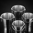 thumbnail image 4 of Stainless Steel Ice Bucket Portable Ice Chiller Cooler With Comfortable Handle (B), 4 of 7