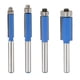 thumbnail image 2 of 4pcs Flush Bits Bits de Enrutador Teniendo 1/4 "Vástago para Carpintería, 2 of 8