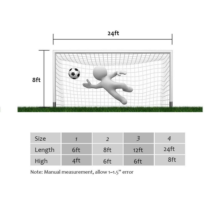 Economy Grade - Football Goal Net [All Sizes]