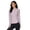 Light Purple, variant on Avalanche Women's Ultra Soft Microstripe Long Sleeve Hiking Running Top