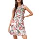 thumbnail image 1 of WILLBEST Faldas Para Mujer Vestido De Verano Informal Con Estampado Para Playa, Elegante, Flotante, De Longitud Media, Con Cuello Redondo Y Sin Mangas, 1 of 3