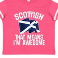 thumbnail image 4 of Inktastic Scottish Pride Scotland Flag Boys or Girls Toddler T-Shirt, 4 of 5