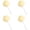 Yellow, variant on Fun Lollipop-Shaped Ice Mold Reusable Silicone Popsicle Maker DIY Juice Yogurt Frozen Treats for Summer Parties (Pink 4PCS)