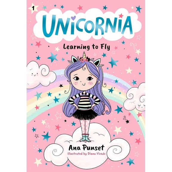 Unicornia: Learning to Fly: (a Magical Chapter Book for Kids Ages 5-7 about Friendship, Courage, and Learning Something New) (Paperback)