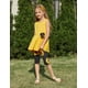 thumbnail image 2 of Conjunto para Niñas PATPAT de Vestido Amarillo con Girasoles y Shorts Talla 7-8, 2 of 8