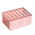 thumbnail image 3 of Collapsible Storage Box with Lid Plastic Foldable Organizer Closet Home Car Travel Organization Holder, 3 of 8