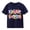 Dark Blue, variant on First Day Kindergarten Back to School Tee for Kids Pastel Bubble Letter Graphic Print T-shirt Summer Short Sleeve School Tops