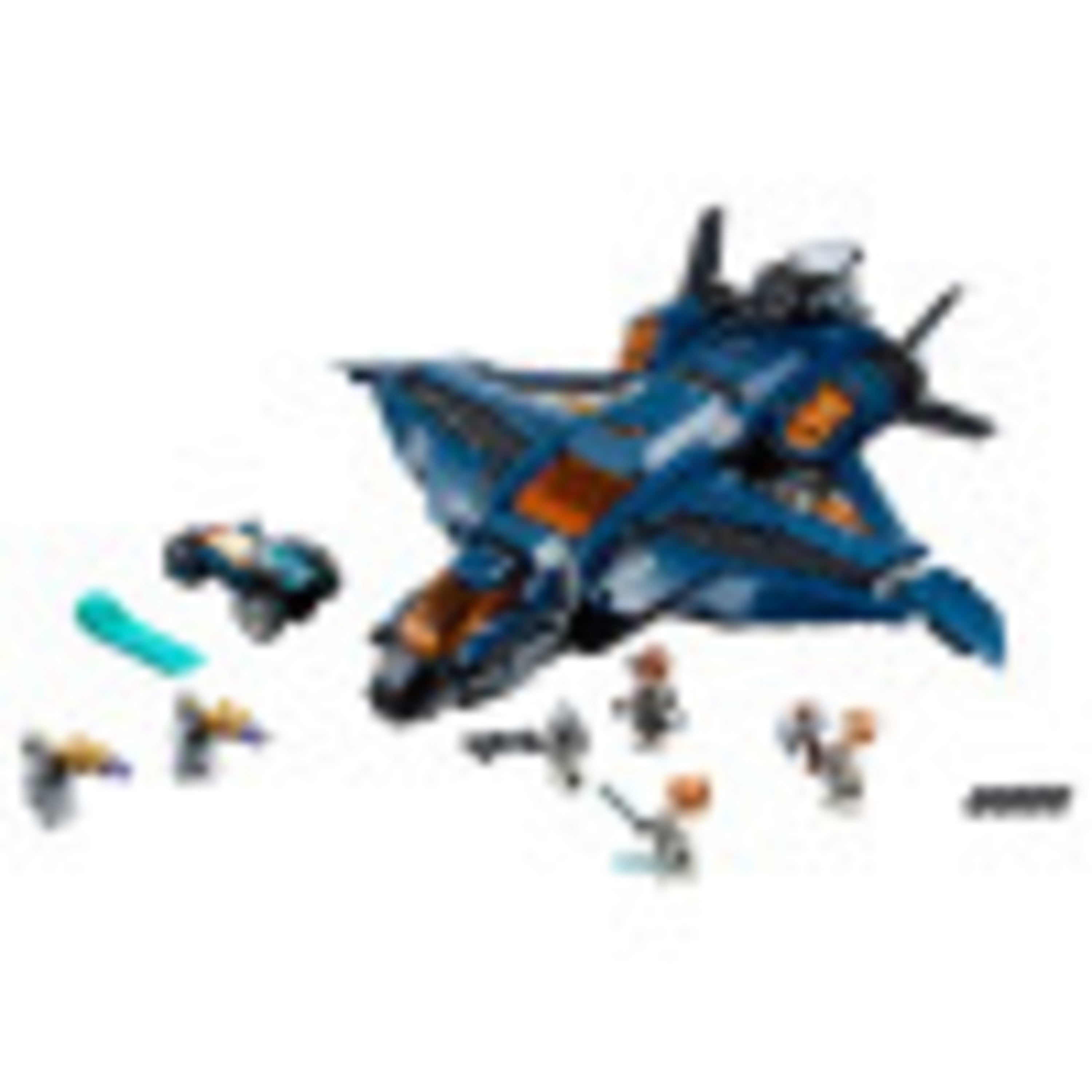 Avengers Endgame Quinjet De Los Vengadores Lego Endgame Final