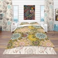thumbnail image 2 of Designart 'Mandala Pattern For Printing on Fabric Or Paper' Bohemian & Eclectic Duvet Cover Set, 2 of 4