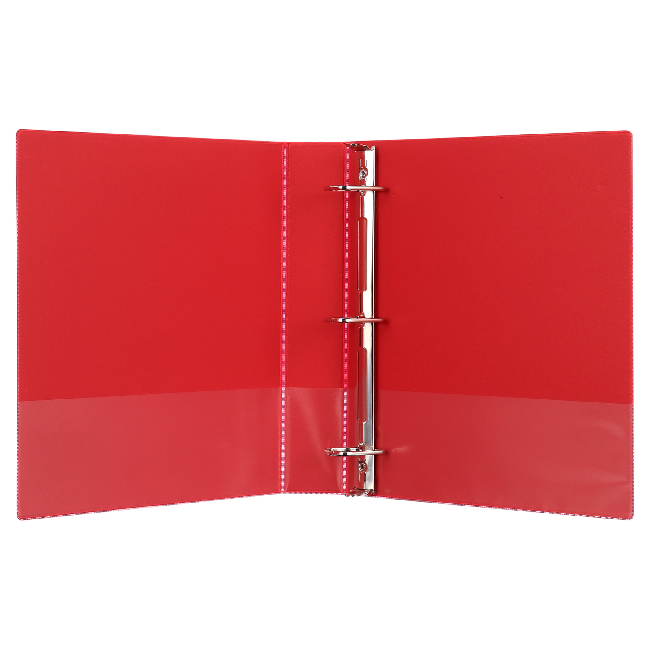 Pen + Gear 1.5-inch, Durable Binder, Red, 6 Pack