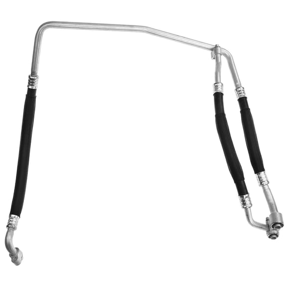 A-Premium A/C Manifold Suction and Discharge Line Hose Assembly Compatible with Chevrolet Trailblazer GMC Envoy Oldsmobile Bravada 2002 L6 4.2L