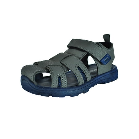 

Gerber Boys Sport Strap Sandals - gray 7 toddler